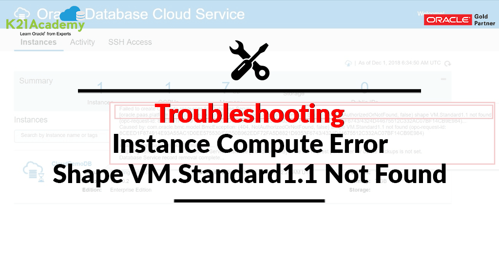 VM Standard 1.1 shape, Deprecated