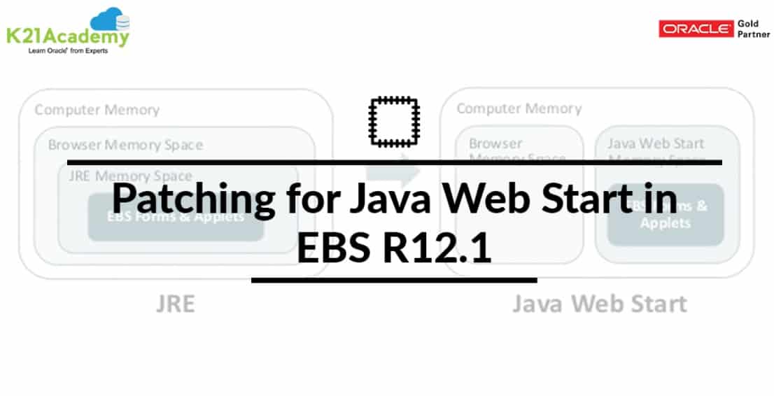 Patching for Java Web Start in EBS R12.2
