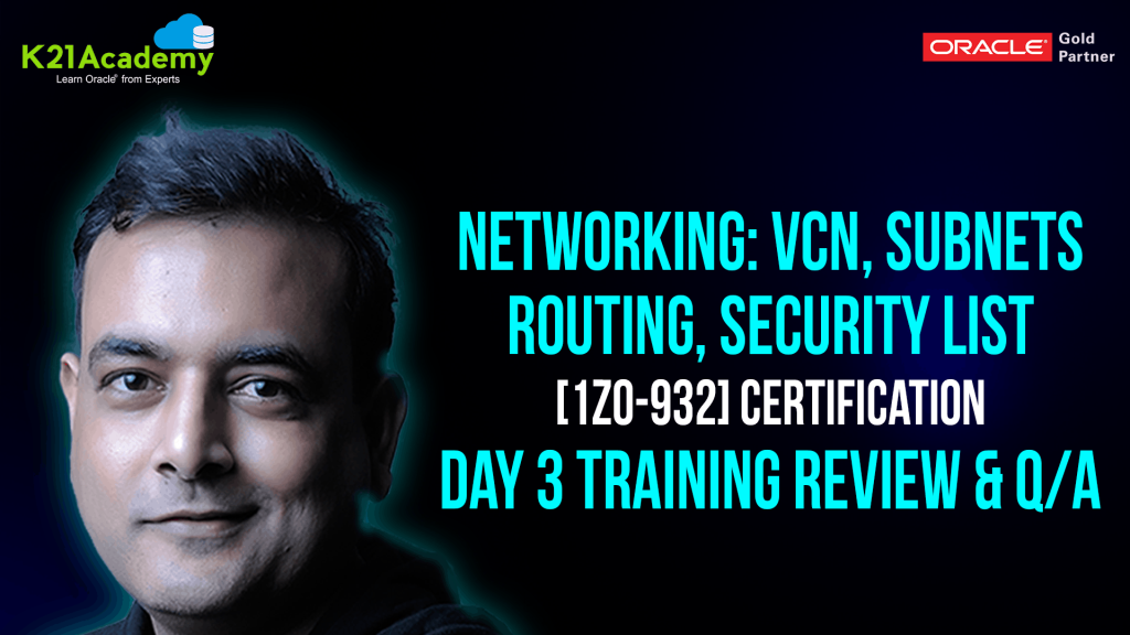 Oracle Cloud 1Z0-932 VCN