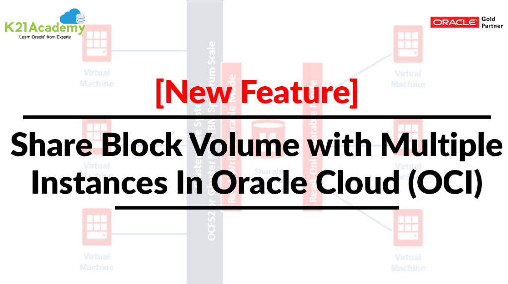 Shared Block Volume with multiple instances