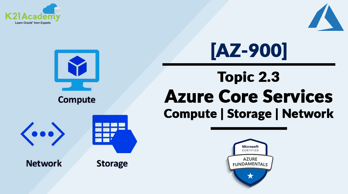 Microsoft Azure Core Services