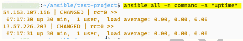 Ansible_Adhoc Command