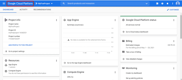 Google Cloud Console