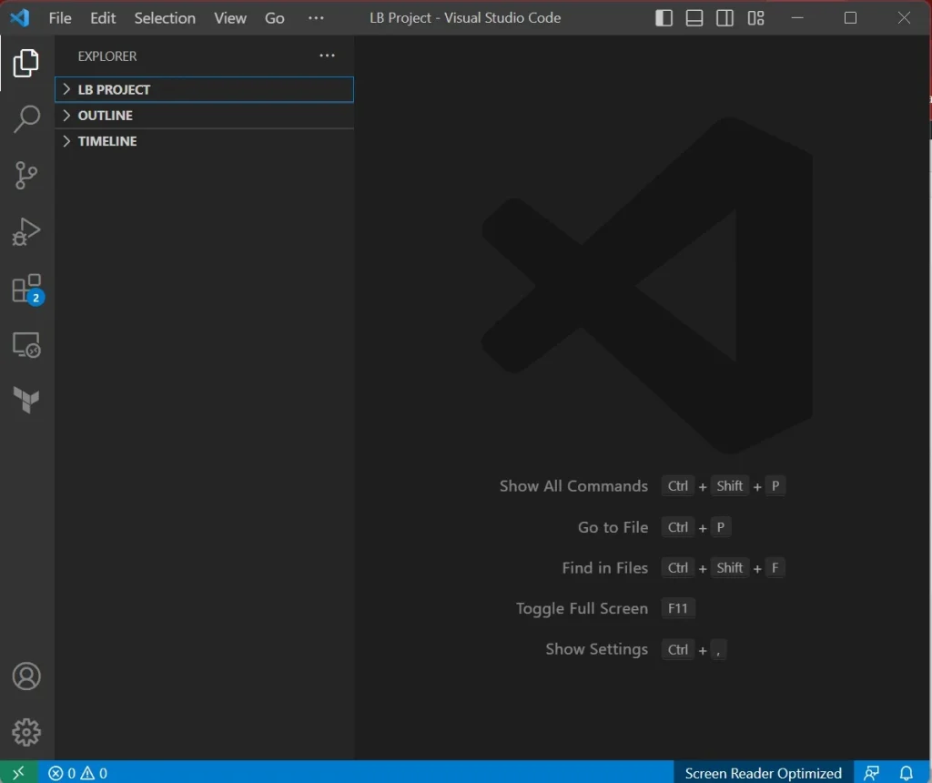Navigate to Extensions in the extension bar