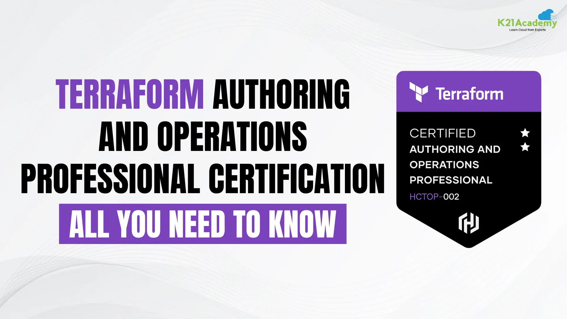 Terraform Authoring and Operations Professional Certification
