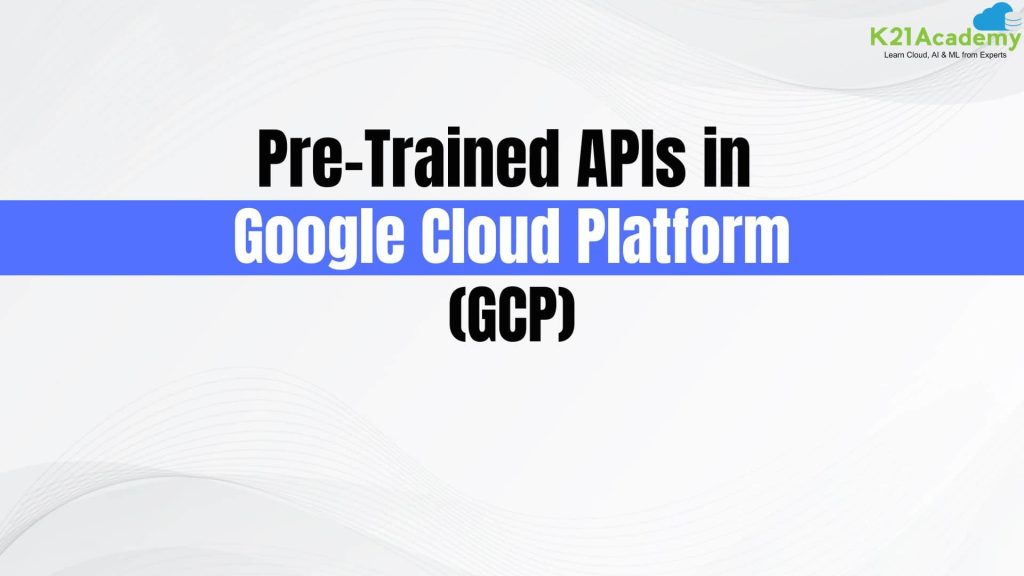 Pre-Trained APIs